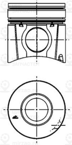 Ремонтный комплект, поршень / гильза цилиндра KOLBENSCHMIDT 40316961