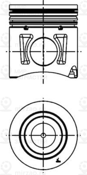 Ремонтный комплект, поршень / гильза цилиндра KOLBENSCHMIDT 40339960