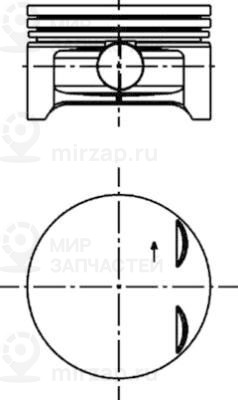Запчасть KOLBENSCHMIDT 40383600