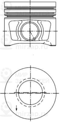Запчасть KOLBENSCHMIDT 40387620