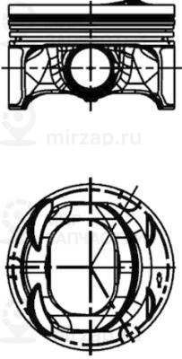 Поршень KOLBENSCHMIDT 40477620
