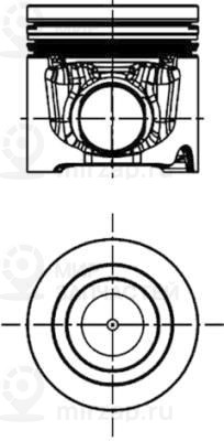 Поршень KOLBENSCHMIDT 41106600