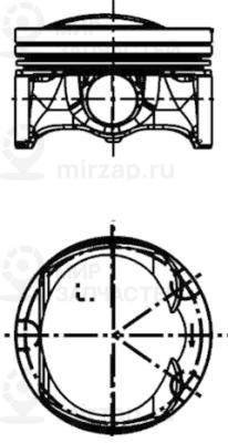 Запчасть KOLBENSCHMIDT 41197620