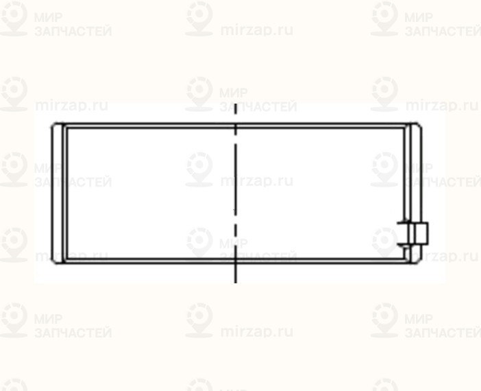 Подшипник коленвала KOLBENSCHMIDT 78586610
