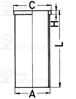 Запчасть KOLBENSCHMIDT 89178190