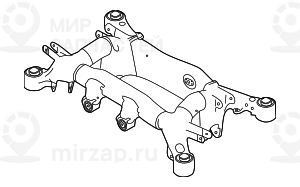 балка заднего моста
 BMW 33316798545