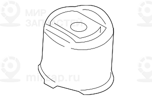 Gummilager Vorne
 BMW 33316860417