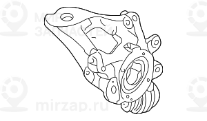 Опора Подшипника Колеса Л Зд
 BMW 33321095239