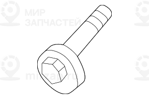 Болт с буртиком M12X1,5X43 ZNS3
 BMW 33326760386