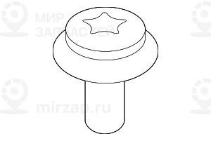 Болт с внутренним Torx M8X18-10.9 ZNS3
 BMW 33326764505