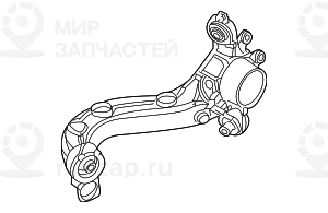 Продольный рычаг подвески П
 BMW 33326774778