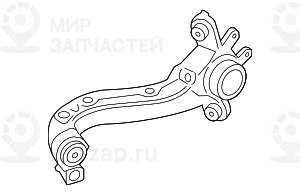 Продольный рычаг подвески Л
 BMW 33326783105