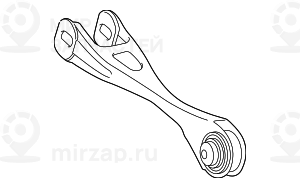 Рычаг контр.схождения с резином.шарн.п
 BMW 33326852270