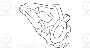 Radtrдger Hinten Rechts
 BMW 33326879102
