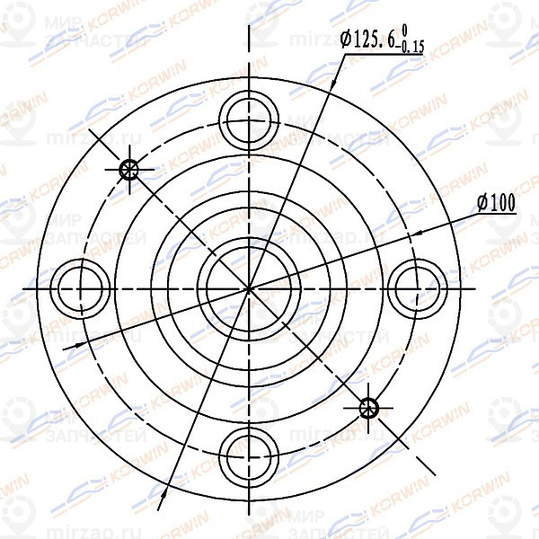 Запчасть KORWIN KWAH0004