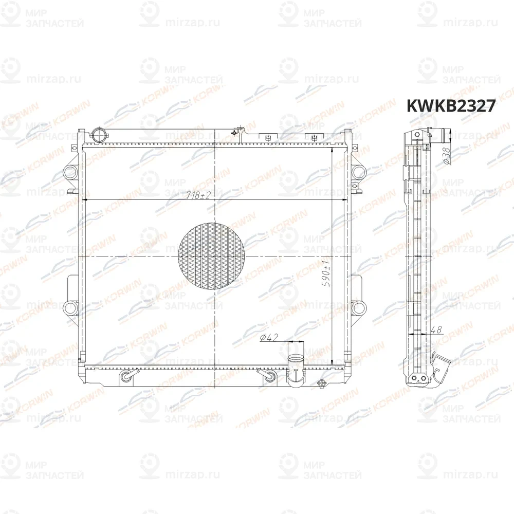 Запчасть KORWIN KWKB2327