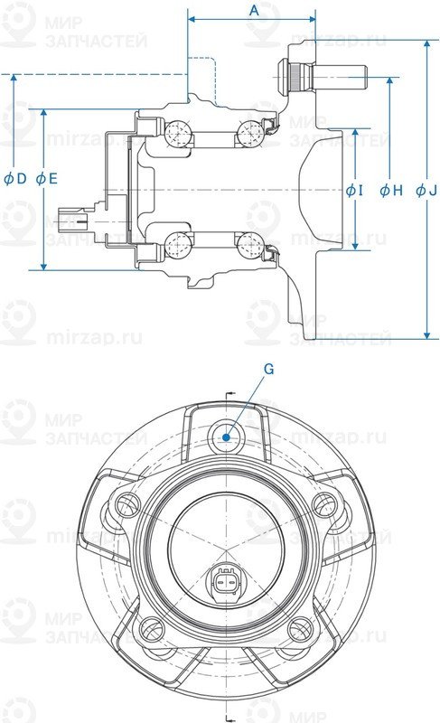 Запчасть KOYO 3DACF026F20SAM