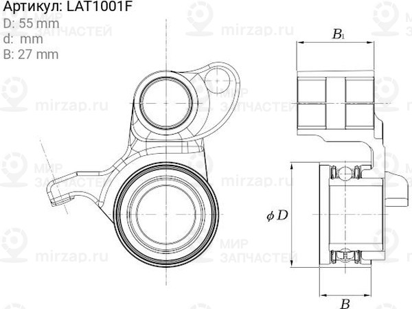 Запчасть KOYO LAT1001F