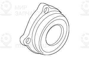Aw узел радиально-упорных шарикоподшипн
 BMW 33406850159