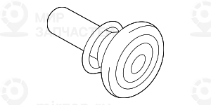 Болт с буртиком с пружиной
 BMW 33406858534