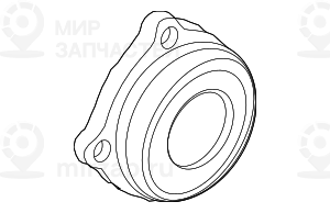 Aw узел радиально-упорных шарикоподшипн.
 BMW 33411095238