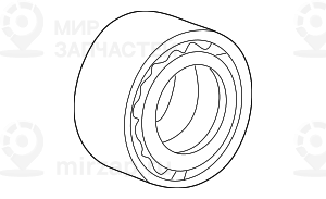 Шарикоподшипник радиально-упорный 39X72X37
 BMW 33411124358