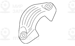 Удерживающая скоба стабилизатора
 BMW 33506862203