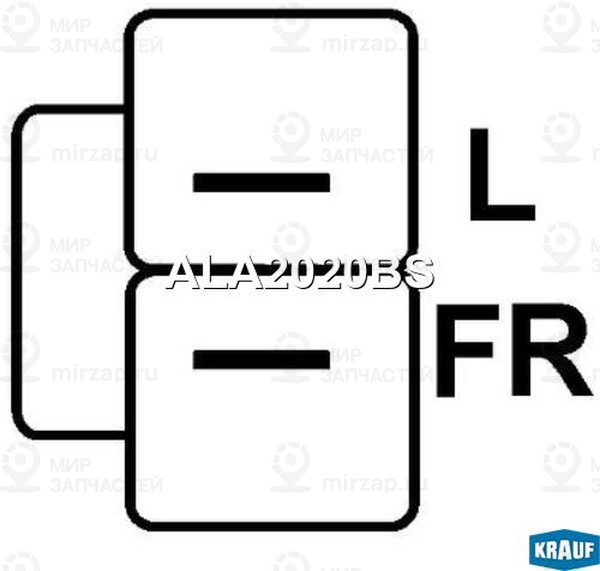 Запчасть KRAUF ALA2020BS