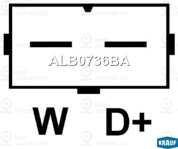 Запчасть KRAUF ALB0736BA