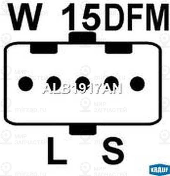 Запчасть KRAUF ALB1917AN