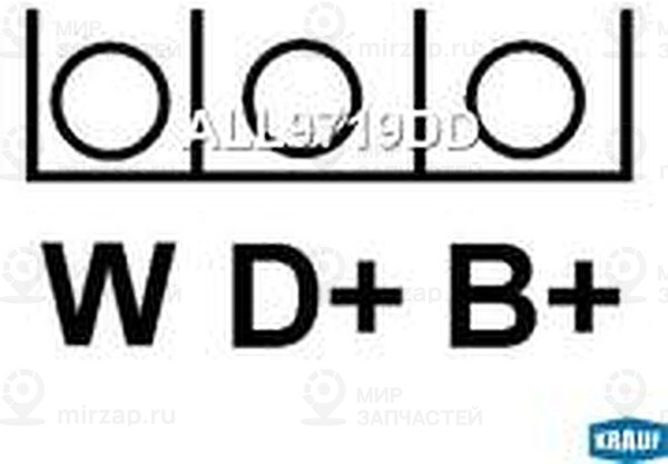 Запчасть KRAUF ALL9719DD