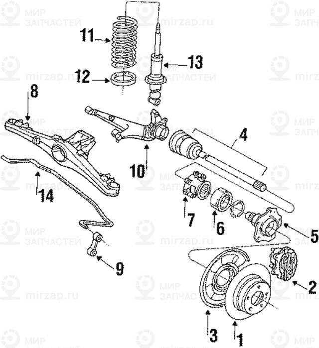 Изолирующая прокладка пружины
BMW 33521124572
