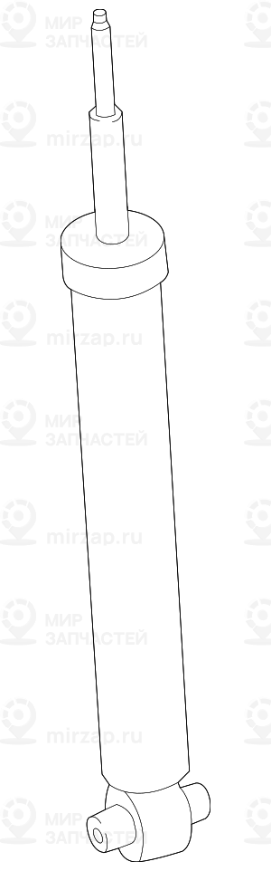 Stossdг¤Mpfer Hinten
 BMW 33522289537