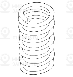 Витая пружина Зд
 BMW 33531093090