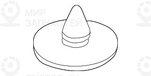 Изолирующ.прокладка пружины Нж
 BMW 33531094518