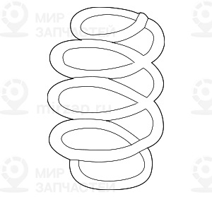 Витая пружина Зд
 BMW 33536750351