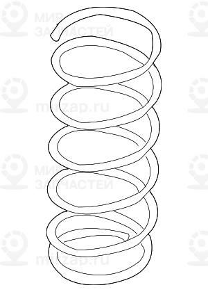 Витая пружина Зд
 BMW 33536768127