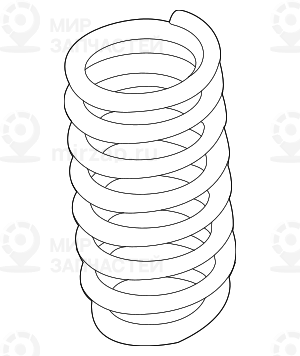 Витая Пружина Зд
 BMW 33536851726