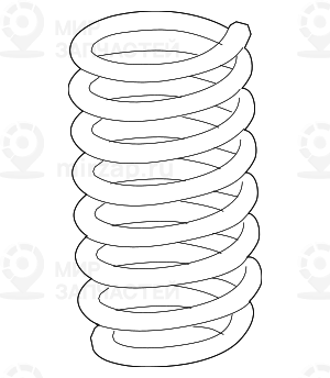 Витая Пружина Зд
 BMW 33536879958