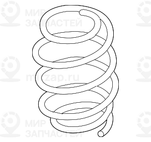 Schraubenfeder Hinten
 BMW 33536882855