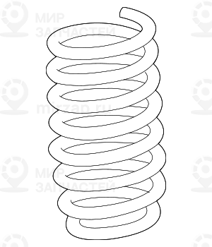 Schraubenfeder Hinten
 BMW 33536890983