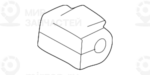 Резинометаллич.шарнир стабилизатора D=14MM
 BMW 33551092525