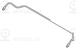 стабилизатор задний D=16MM
 BMW 33556788629