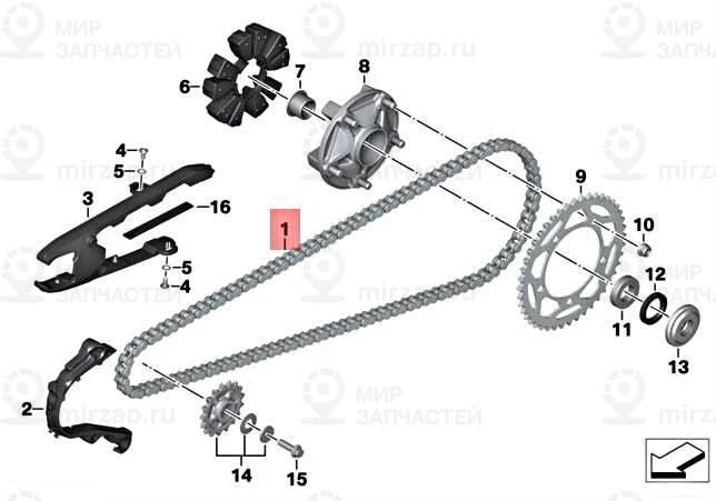 Kette
 BMW 33818522842