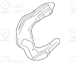 Защитный кожух П
 BMW 34106787310