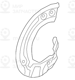 Schutzblech Links
 BMW 34106861799
