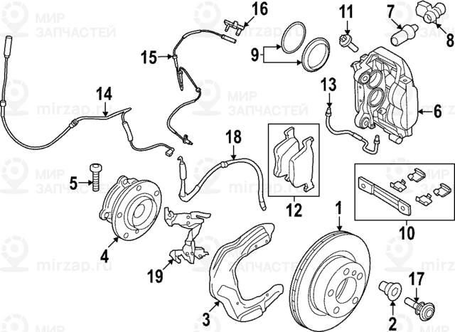 Bremsscheibe Leichtbau Bel?ftet
 BMW 34106865723