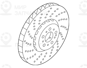 Тормозной Диск
 BMW 34108093717