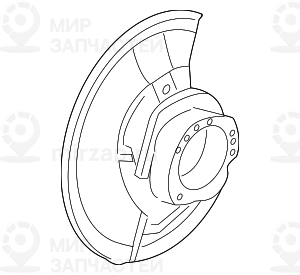 Защитный Кожух Л
 BMW 34109503839