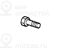 Болт с шестигранной головкой M12X1,5X41
 BMW 34111156989